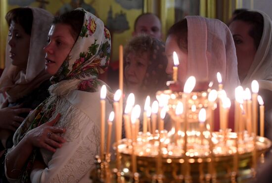 Christmas celebrated across Russia