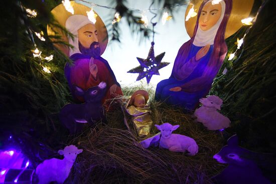 Christmas celebrated across Russia