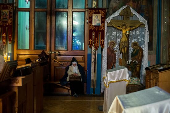 Christmas celebrated across Russia