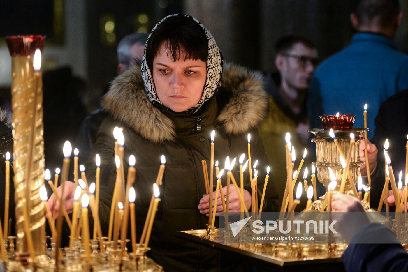 Christmas celebrated across Russia