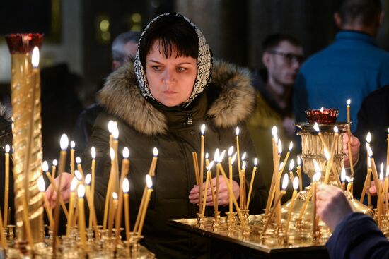 Christmas celebrated across Russia