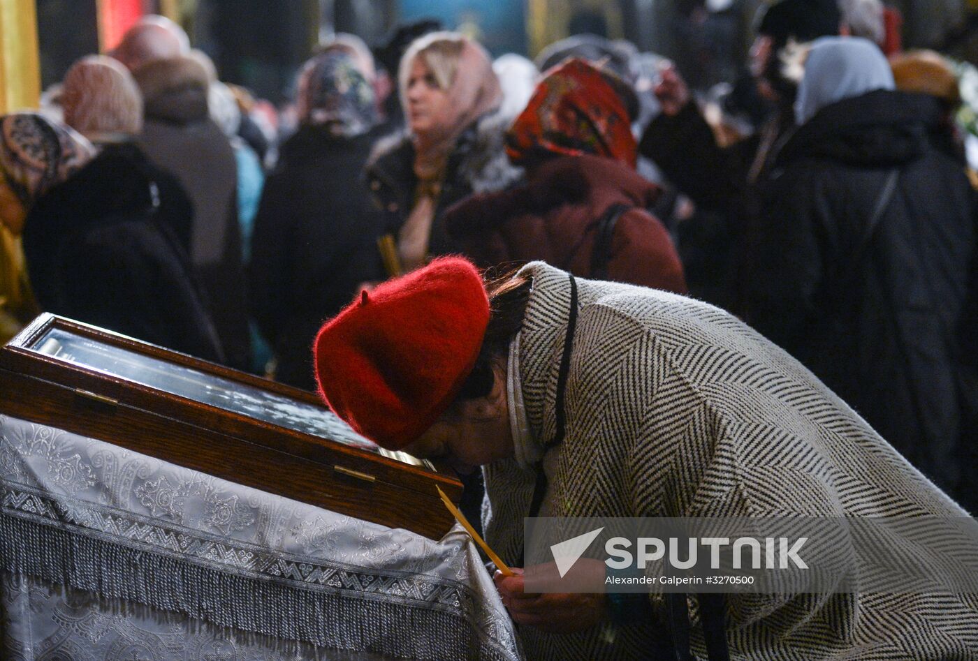 Christmas celebrated across Russia