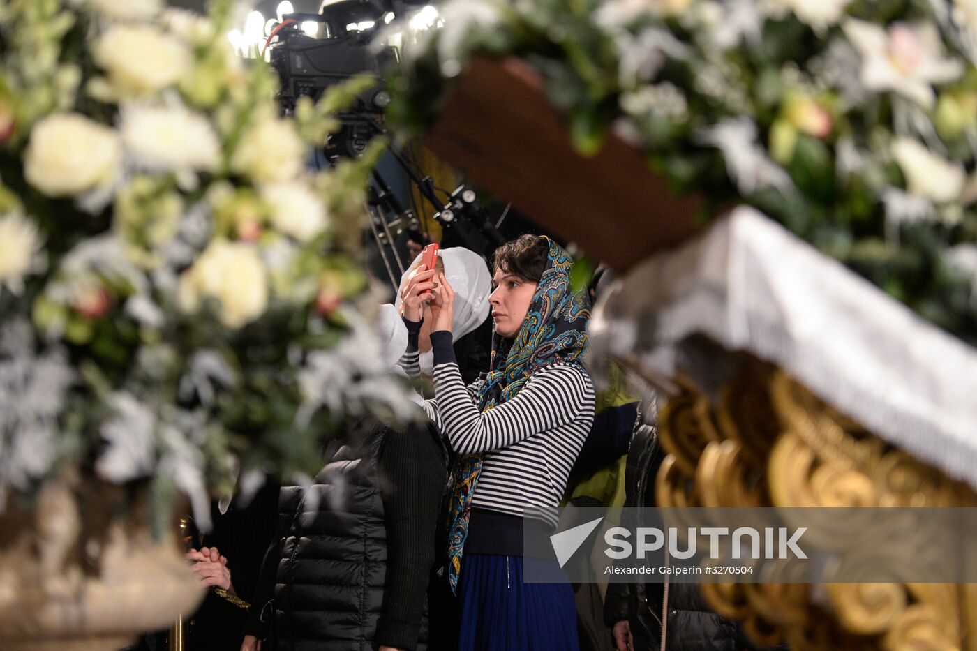 Christmas celebrated across Russia