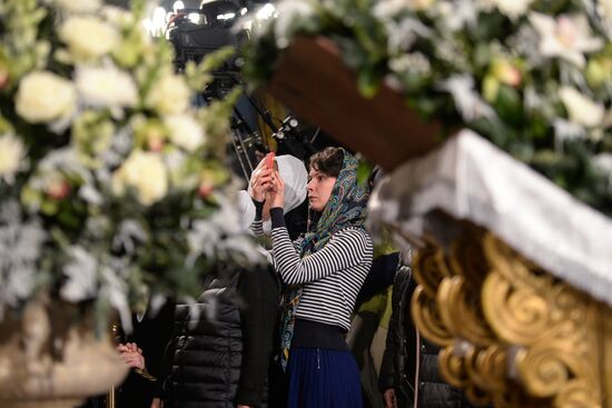 Christmas celebrated across Russia