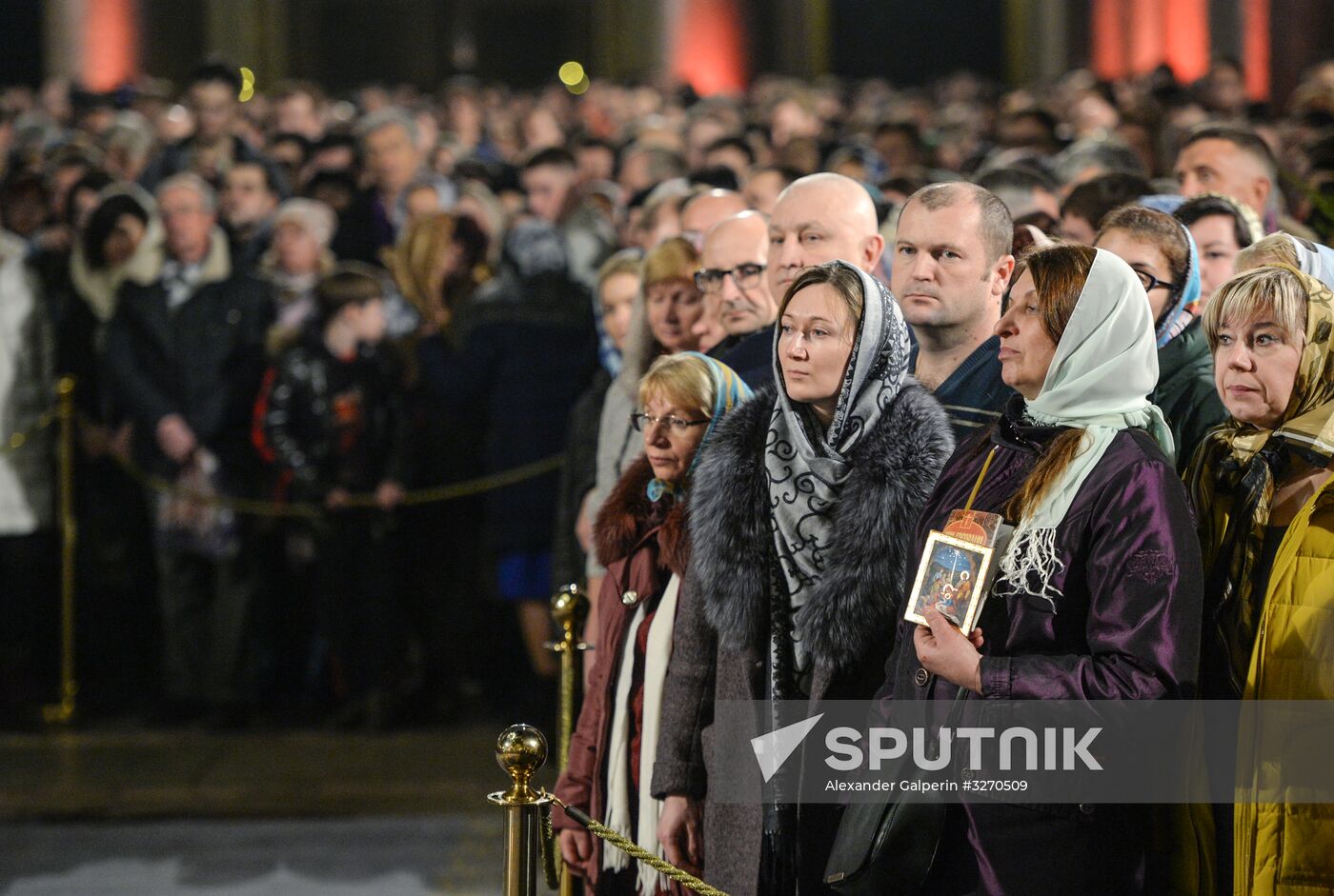 Christmas celebrated across Russia