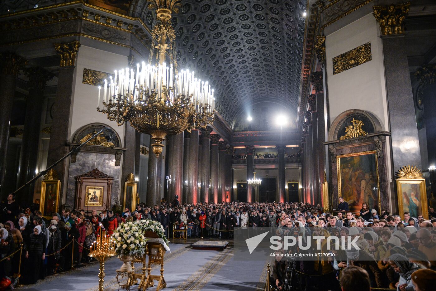 Christmas celebrated across Russia