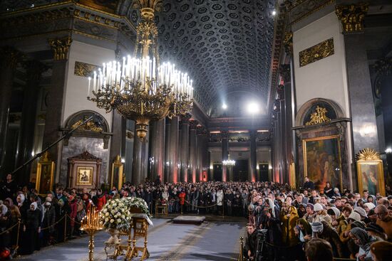 Christmas celebrated across Russia
