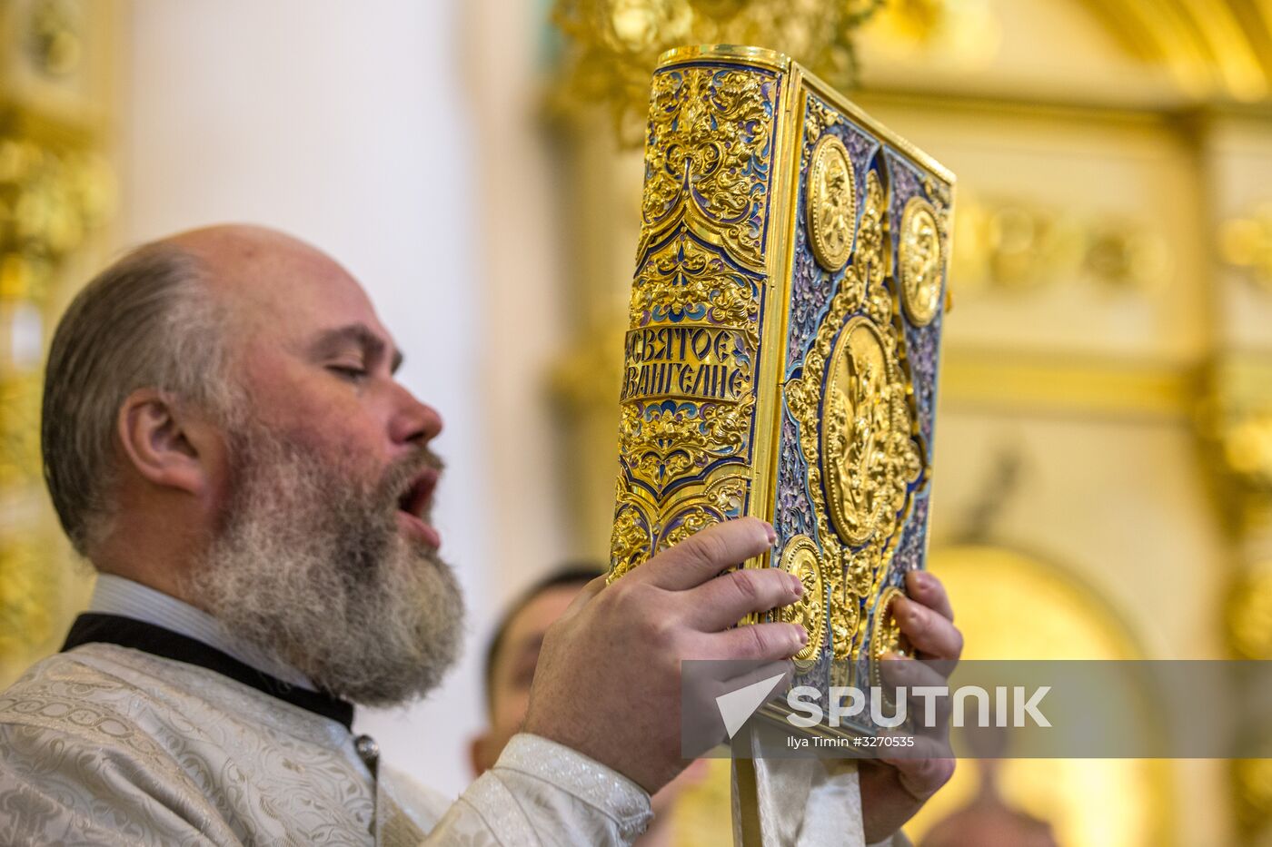 Christmas celebrated across Russia