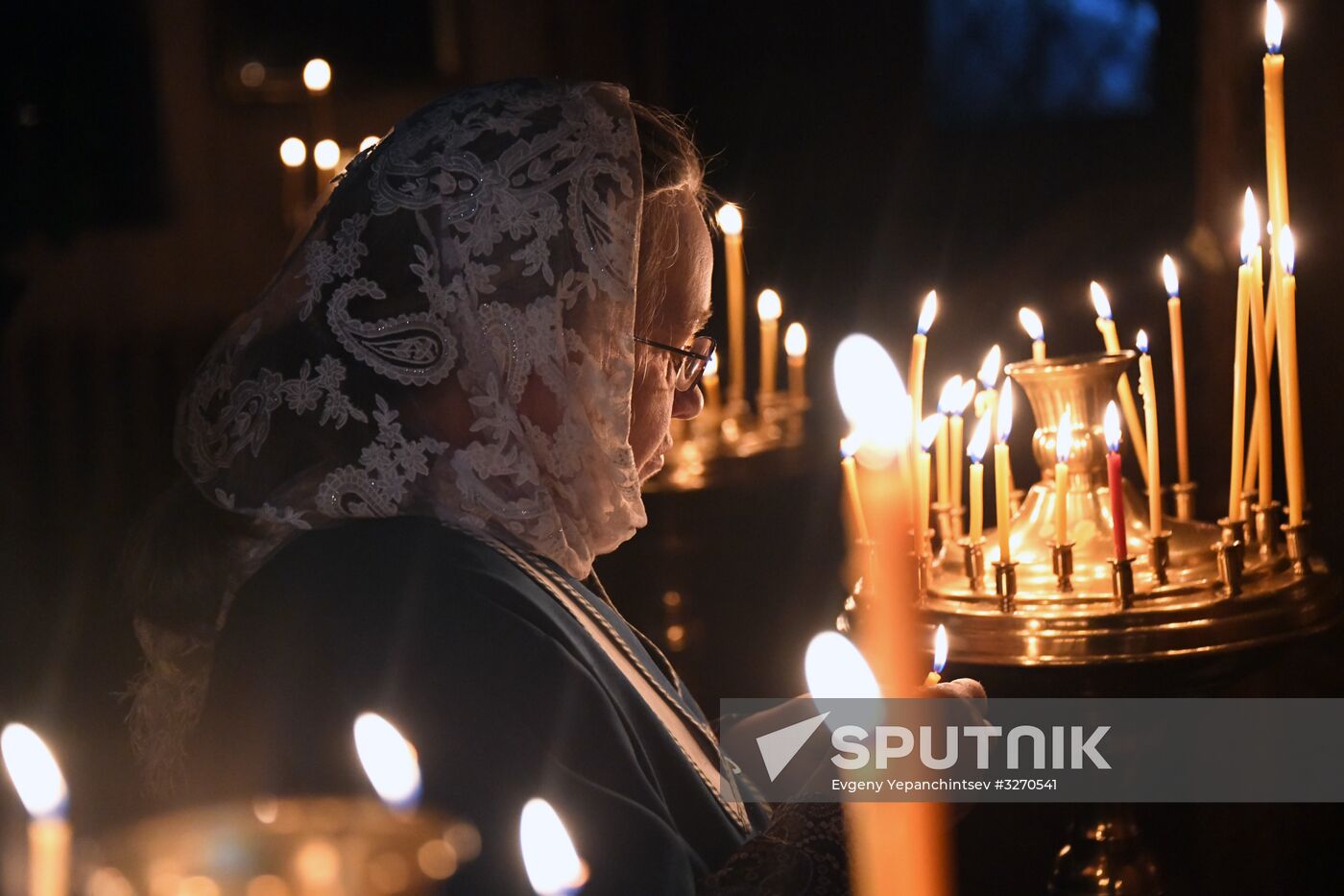 Christmas celebrated across Russia