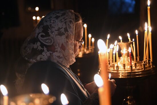 Christmas celebrated across Russia
