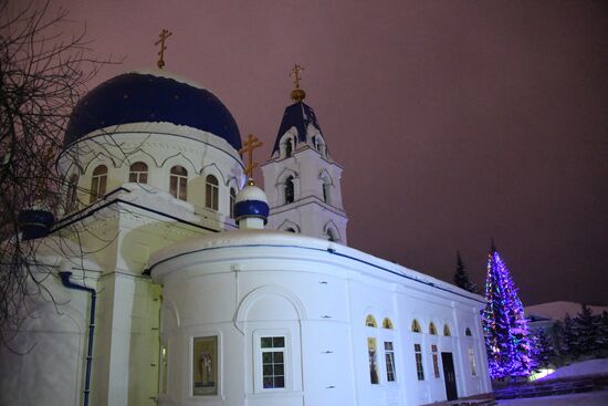 Christmas celebrated across Russia