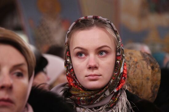 Christmas celebrated across Russia