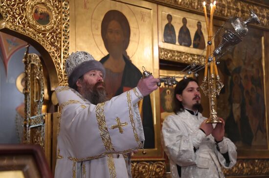 Christmas celebrated across Russia