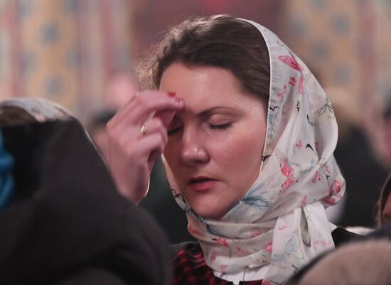 Christmas celebrated across Russia