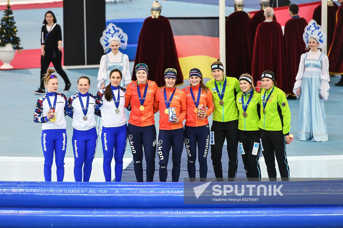 European Speed Skating Championships. Day three