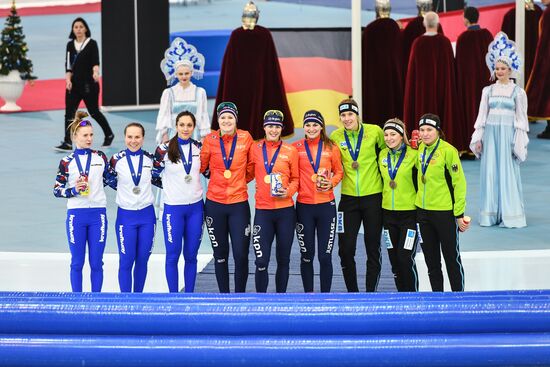 European Speed Skating Championships. Day three