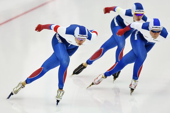 European Speed Skating Championships. Day three