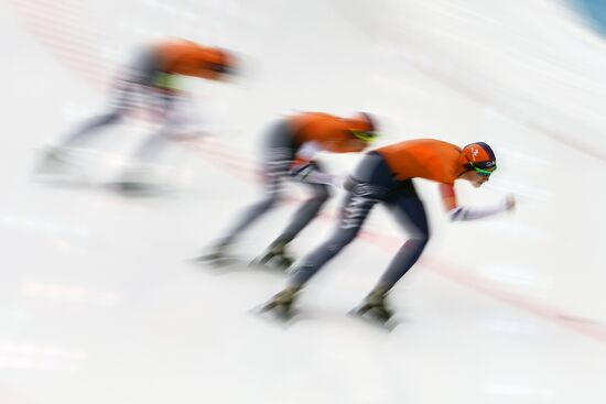 European Speed Skating Championships. Day three