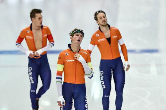 European Speed Skating Championships. Day three