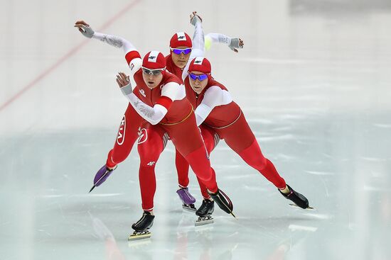European Speed Skating Championships. Day three