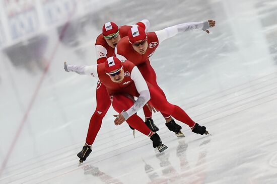 European Speed Skating Championships. Day three