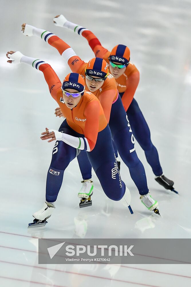 European Speed Skating Championships. Day three