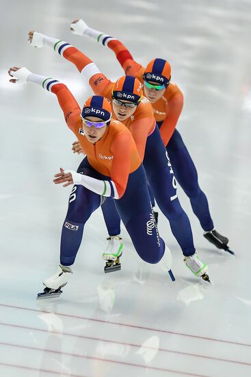 European Speed Skating Championships. Day three