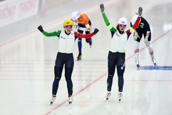 European Speed Skating Championships. Day three