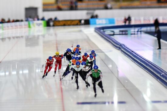 European Speed Skating Championships. Day three