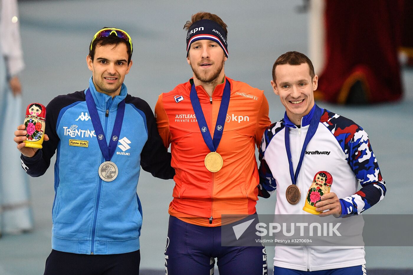 European Speed Skating Championships. Day three
