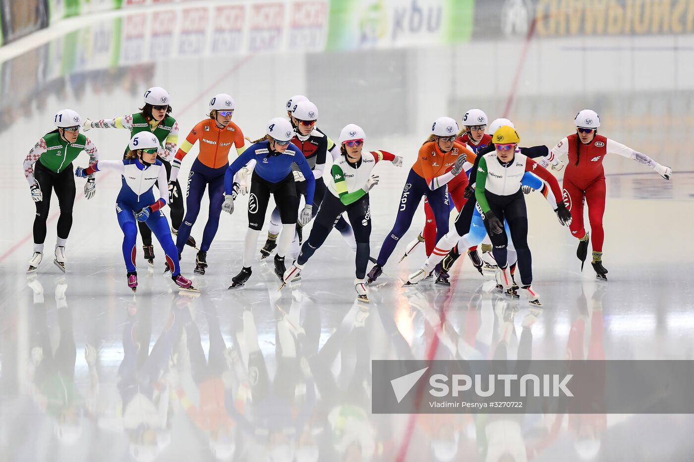 European Speed Skating Championships. Day three