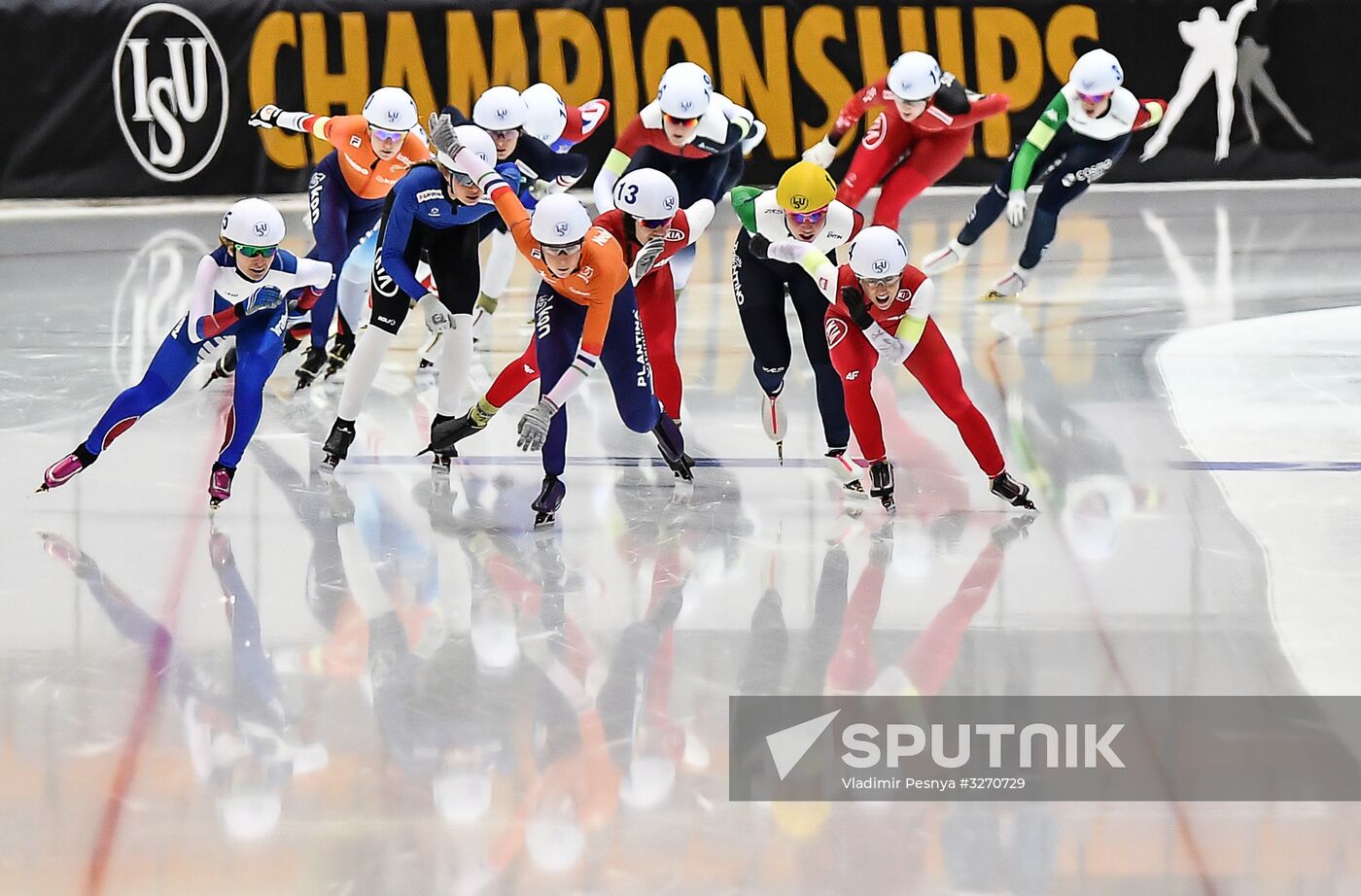 European Speed Skating Championships. Day three