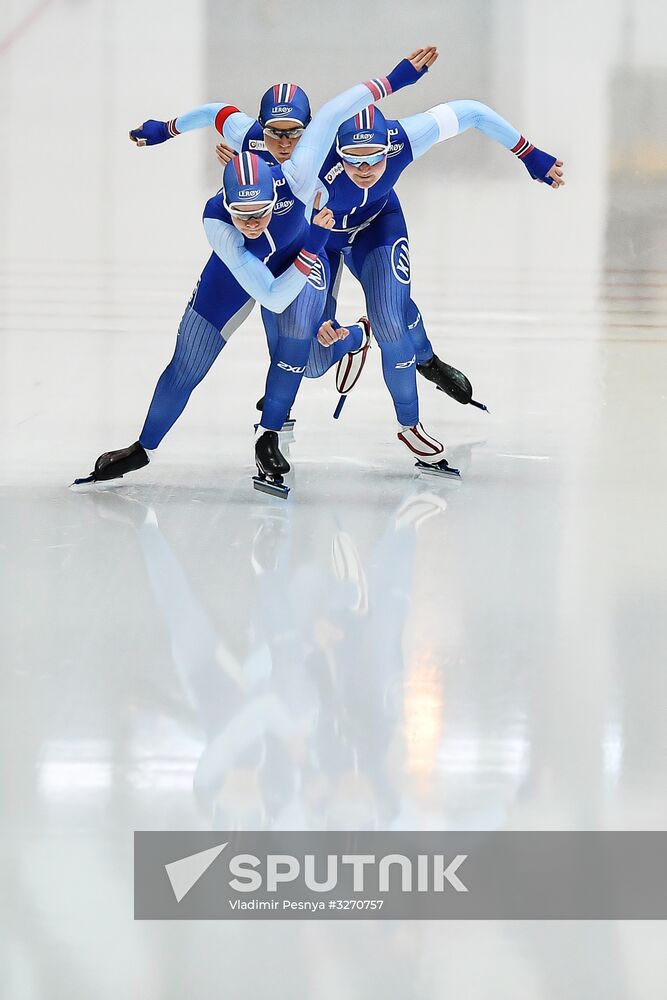 European Speed Skating Championships. Day three