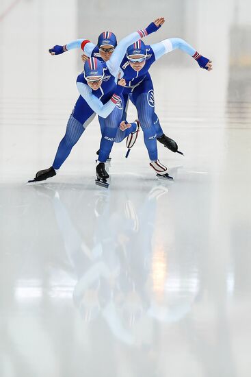 European Speed Skating Championships. Day three