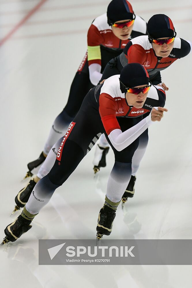 European Speed Skating Championships. Day three