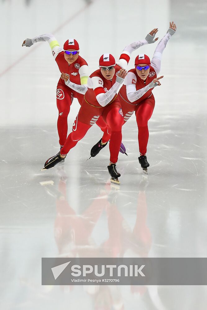 European Speed Skating Championships. Day three