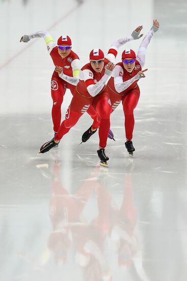 European Speed Skating Championships. Day three