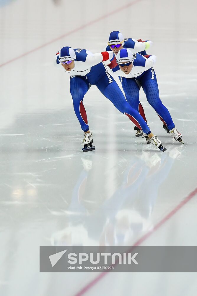 European Speed Skating Championships. Day three