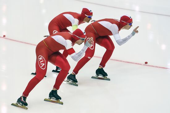 European Speed Skating Championships. Day three