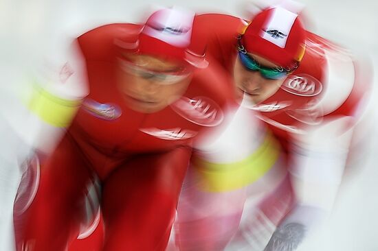 European Speed Skating Championships. Day three