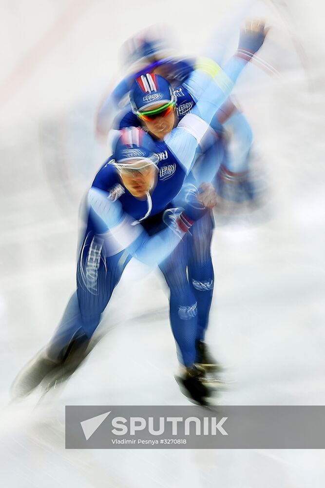 European Speed Skating Championships. Day three
