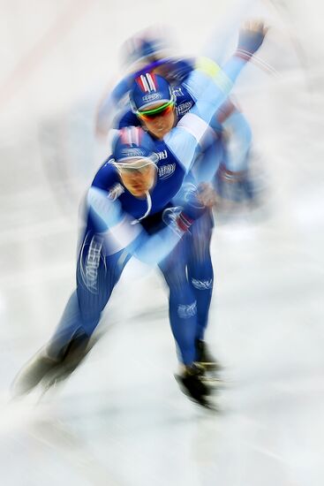 European Speed Skating Championships. Day three