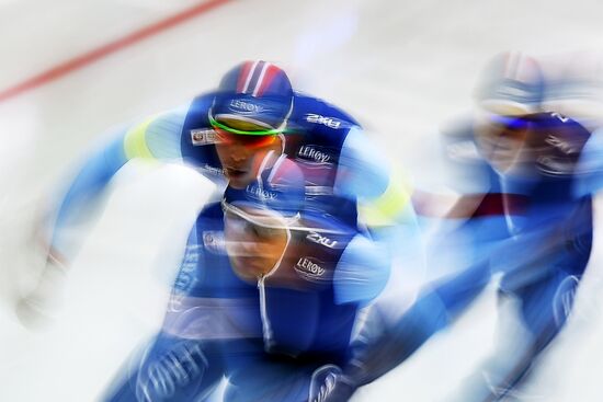 European Speed Skating Championships. Day three
