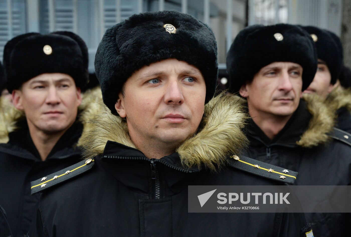 Meeting of Pacific Fleet ships in Vladivostok