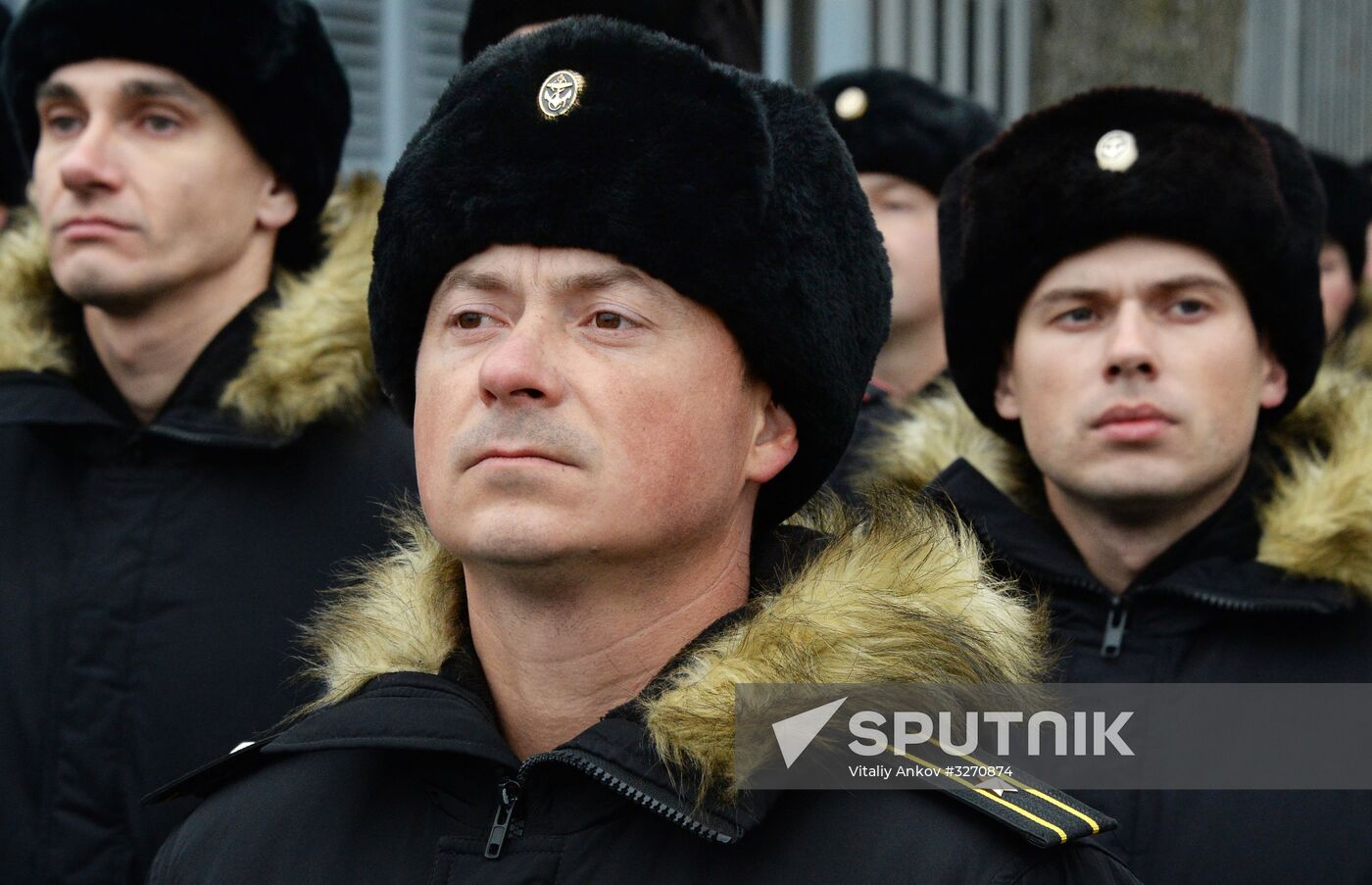 Meeting of Pacific Fleet ships in Vladivostok