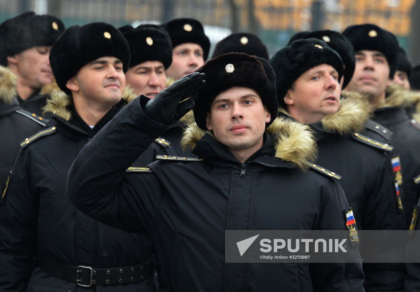 Meeting of Pacific Fleet ships in Vladivostok