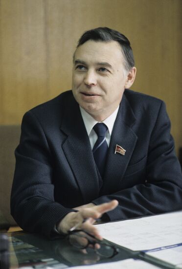 Chairman of State Committee of USSR for Science and Technology Boris Tolstykh