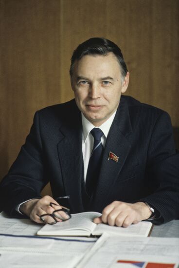 Chairman of State Committee of USSR for Science and Technology Boris Tolstykh