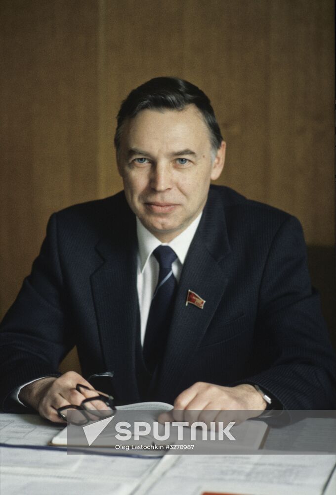 Chairman of State Committee of USSR for Science and Technology Boris Tolstykh
