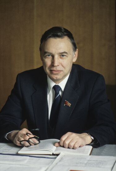 Chairman of State Committee of USSR for Science and Technology Boris Tolstykh